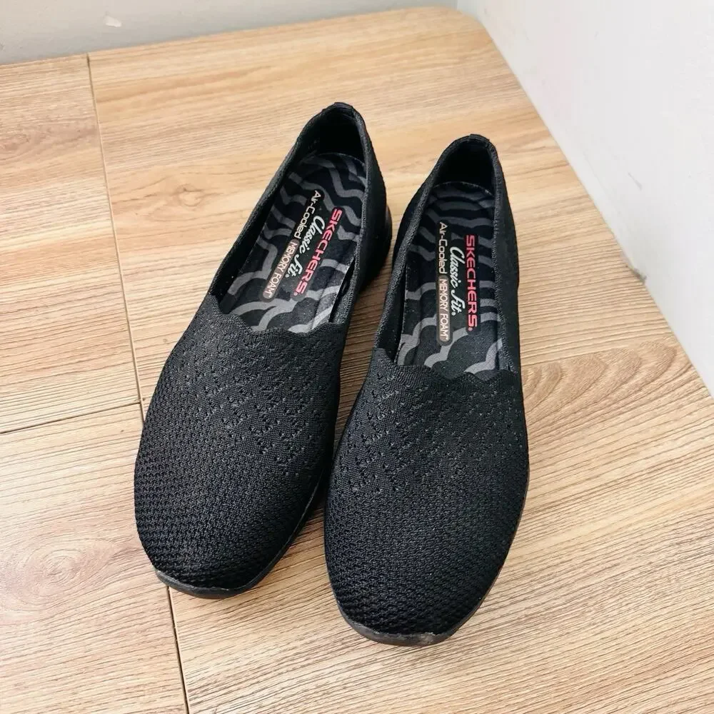 Skechers Seager Stat women's shoes Black Size 7